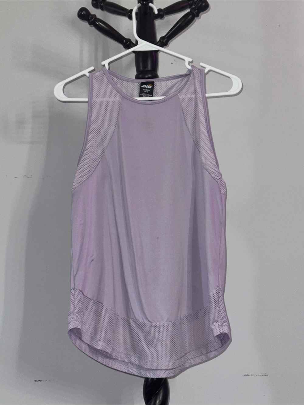 Avia Lavender Mesh Tank Top - Women's 5.T